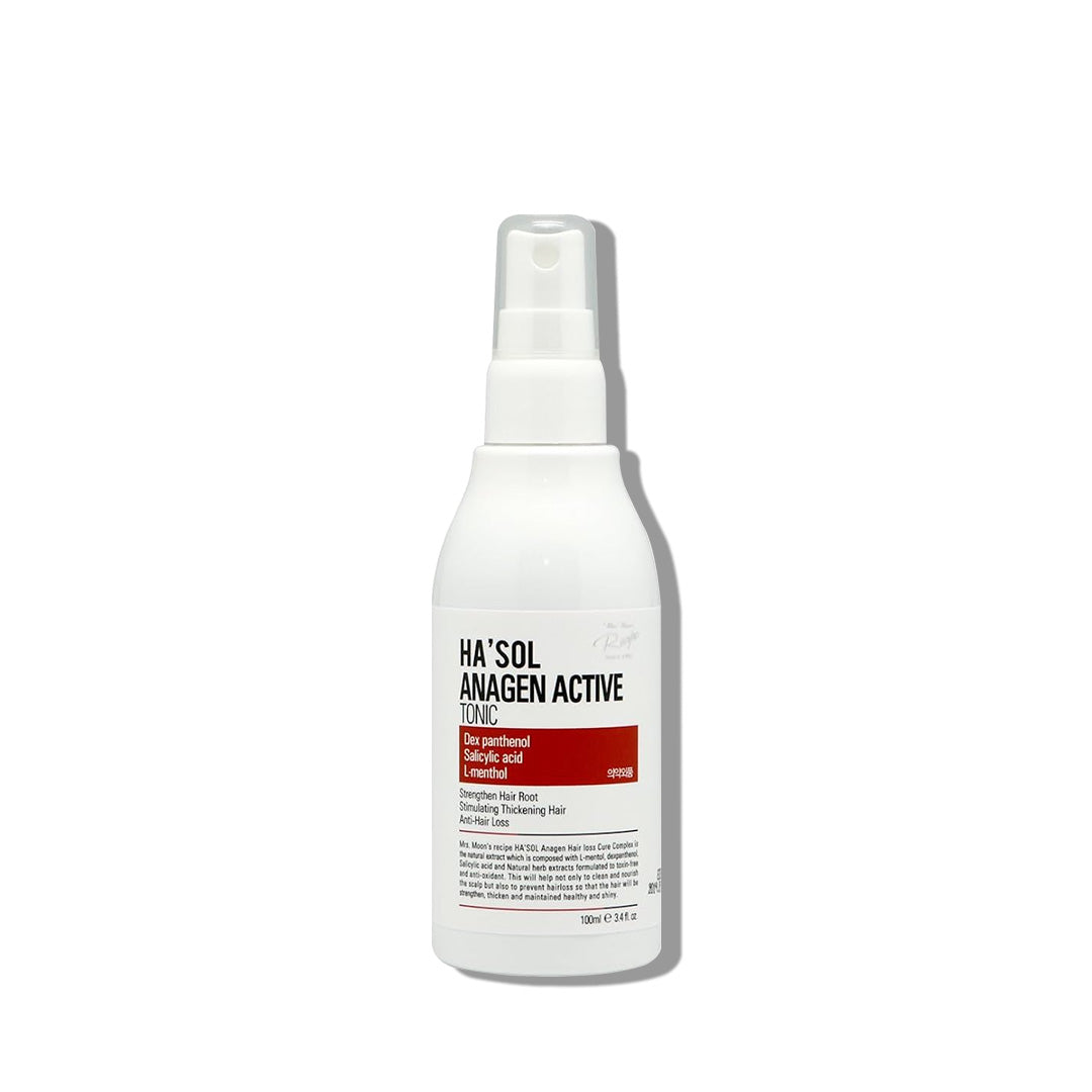 HA'SOL Anagen Scalp Tonic 100ml: Combat hair loss and care for your scalp with this effective tonic.
