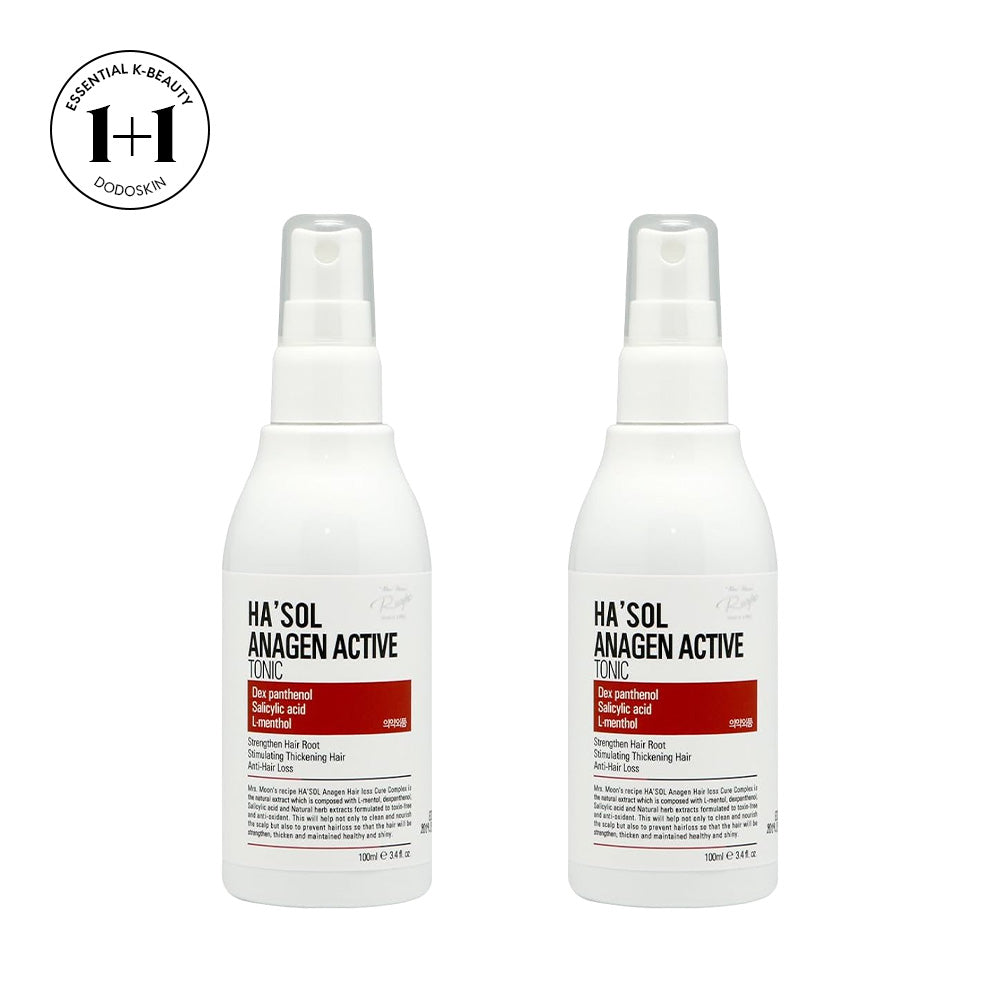 💛1+1💛 HA'SOL Anagen Scalp Tonic 100ml For Hair Loss and Scalp Care