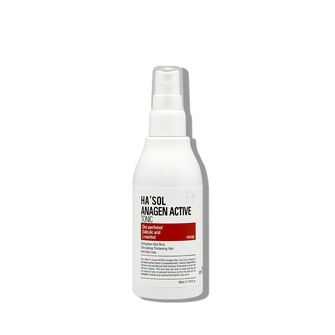 HA'SOL Anagen Scalp Tonic 100ml: Combat hair loss and care for your scalp with this effective tonic.