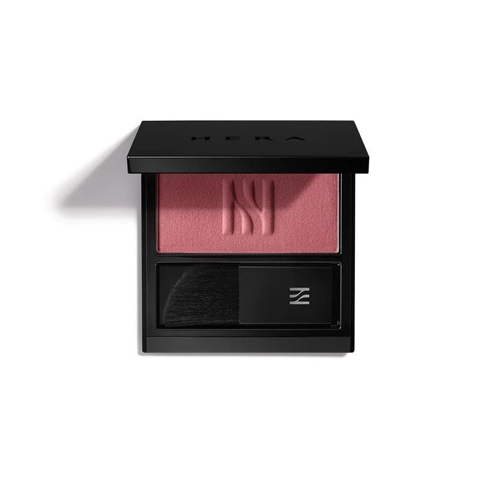 HERA Blush 5.5g in a sleek compact, offering a delicate pink hue for a radiant and fresh complexion.