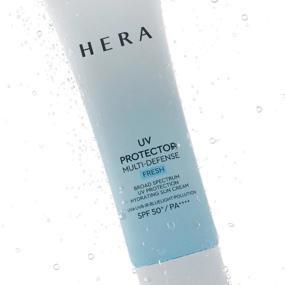 Shield your skin with HERA UV Protector Multi-Defense Fresh 50ml SPF50+ PA++++, providing high SPF and a refreshing finish.