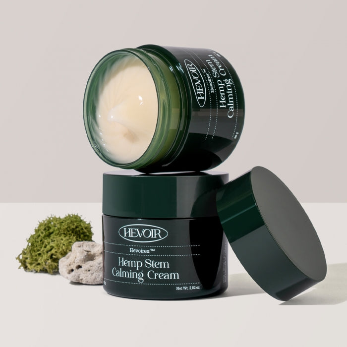 HEVOIR Hebwa Secret Hemp Stem Skincare Trio: Comprising 3 distinct types for a well-rounded hemp stem skincare regimen.