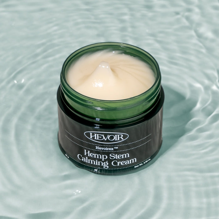 HEVOIR Hemp Stem Calming Cream 80g - 80g calming cream infused with hemp stem extract.