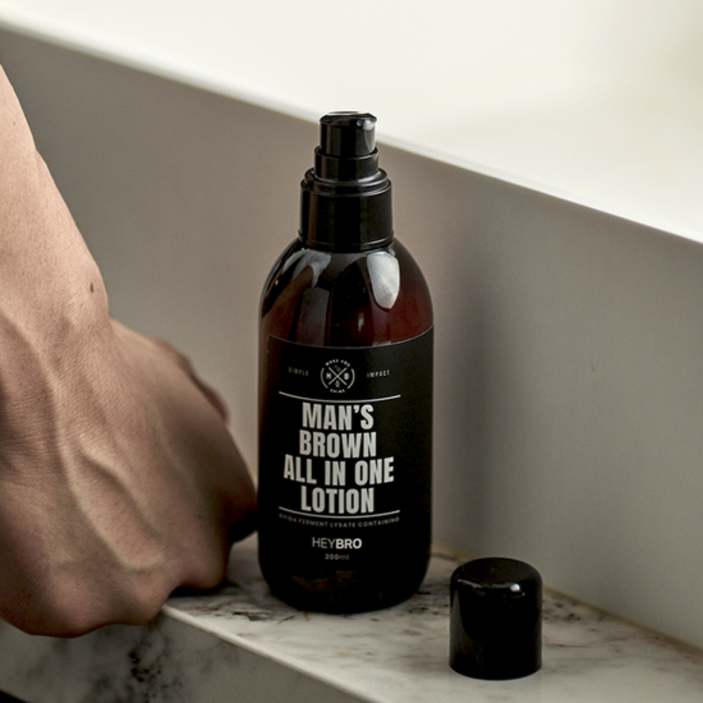 HEYBRO Man's Brown All In One Lotion 200ml