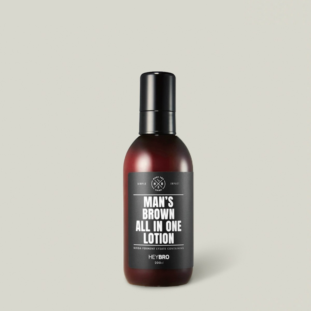 HEYBRO Man's Brown All In One Lotion 200ml