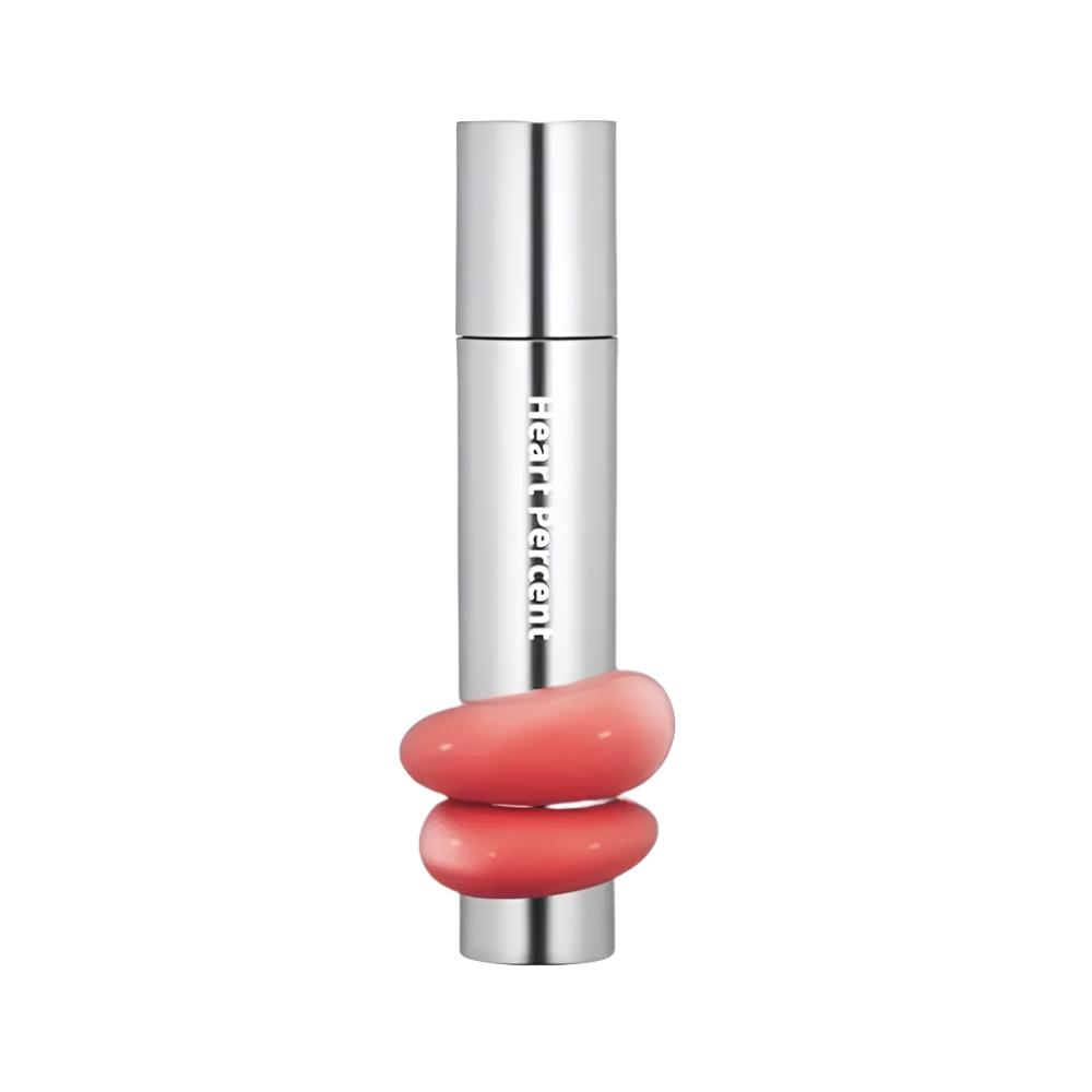 The Heart Percent Dote On Mood One Way Glowy Tint (4.2g) is a hydrating lip tint that gives your lips a luminous, dewy finish with a hint of radiant color