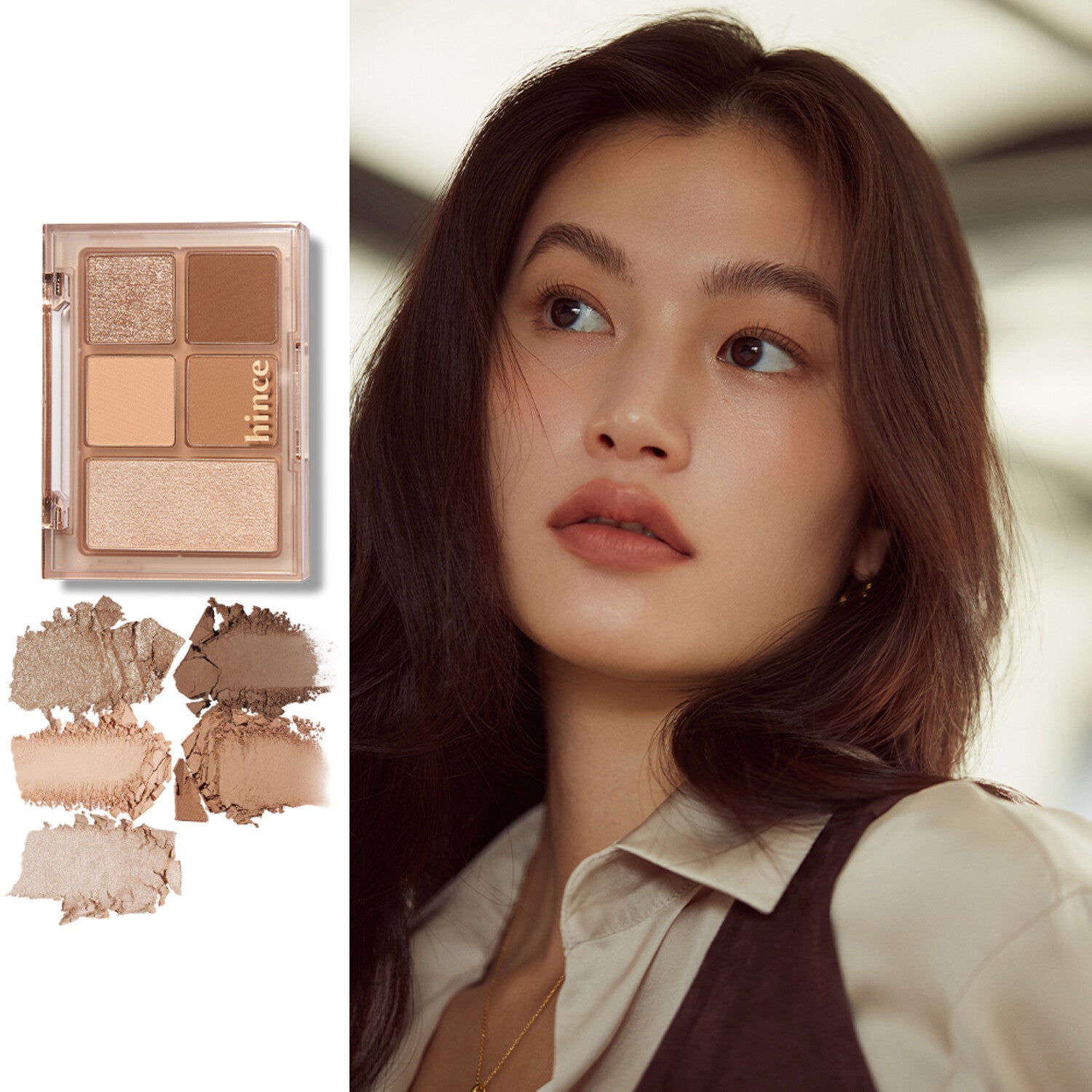 With a combination of matte and shimmer finishes, this palette allows for endless eye makeup looks, from subtle and natural to bold and dramatic.