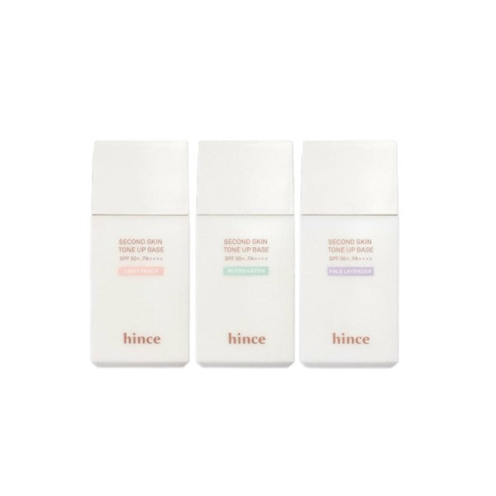 Hince Second Skin Tone Up Base is a multifunctional base product designed to enhance and even out your skin tone while providing a smooth, natural finish