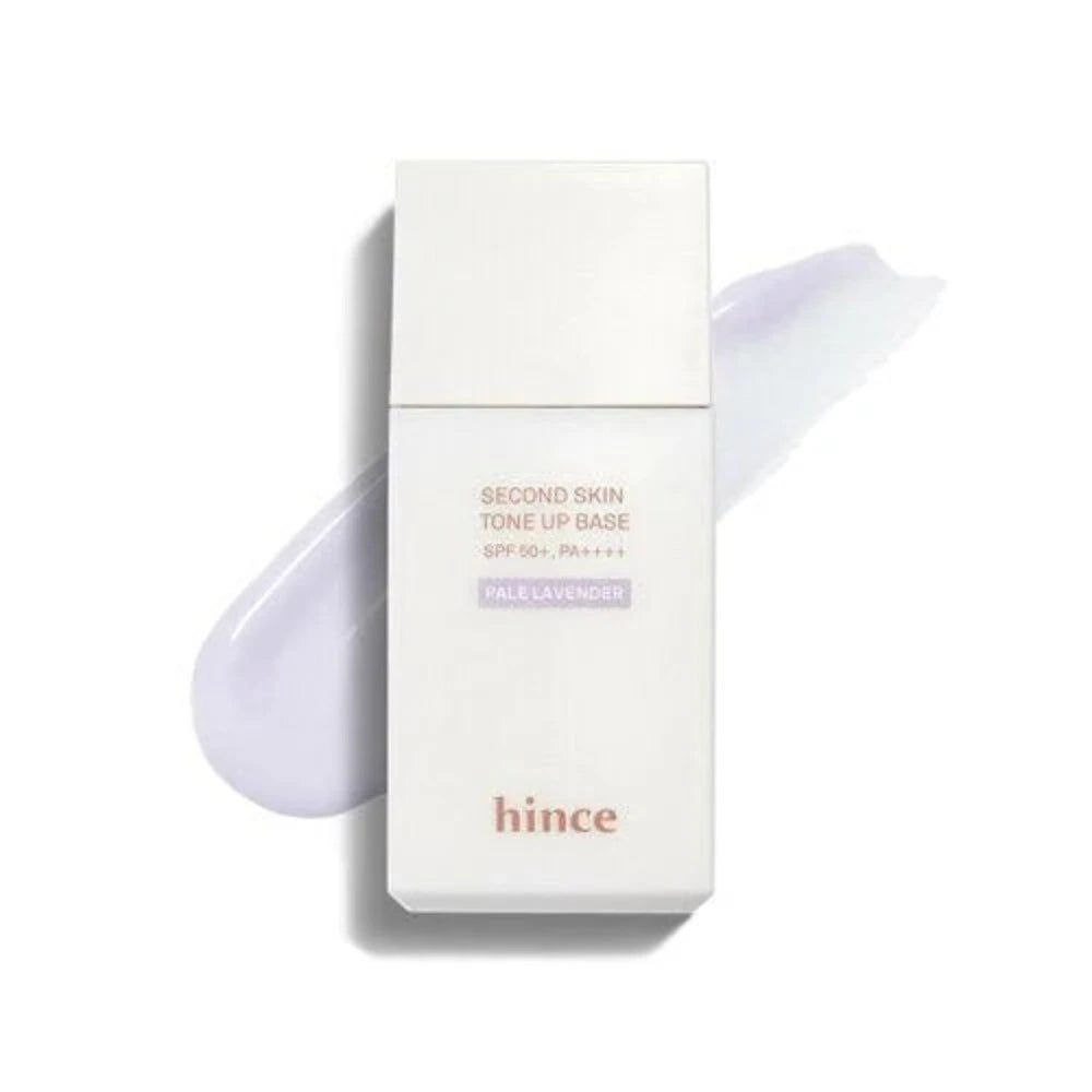 Hince Second Skin Tone Up Base 35ml shade of PALE LAVANDER