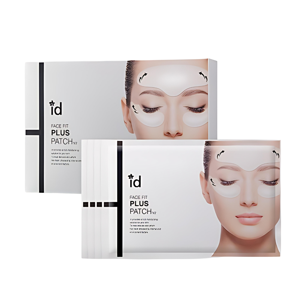 ID Face Fit Plus Patch V2, 16g, pack of 4, designed for facial care and skin rejuvenation.