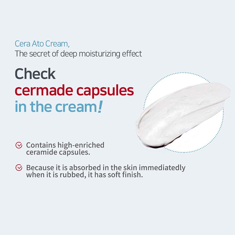 ILLIYOON Ceramide Ato Concentrate Cream 500ml - Provides long-lasting moisture to keep the skin hydrated and supple.