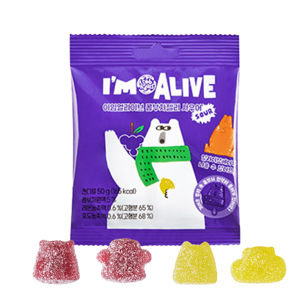 IMALIVE Kombucha Jelly 50g x 10 bags (2 Flavor)