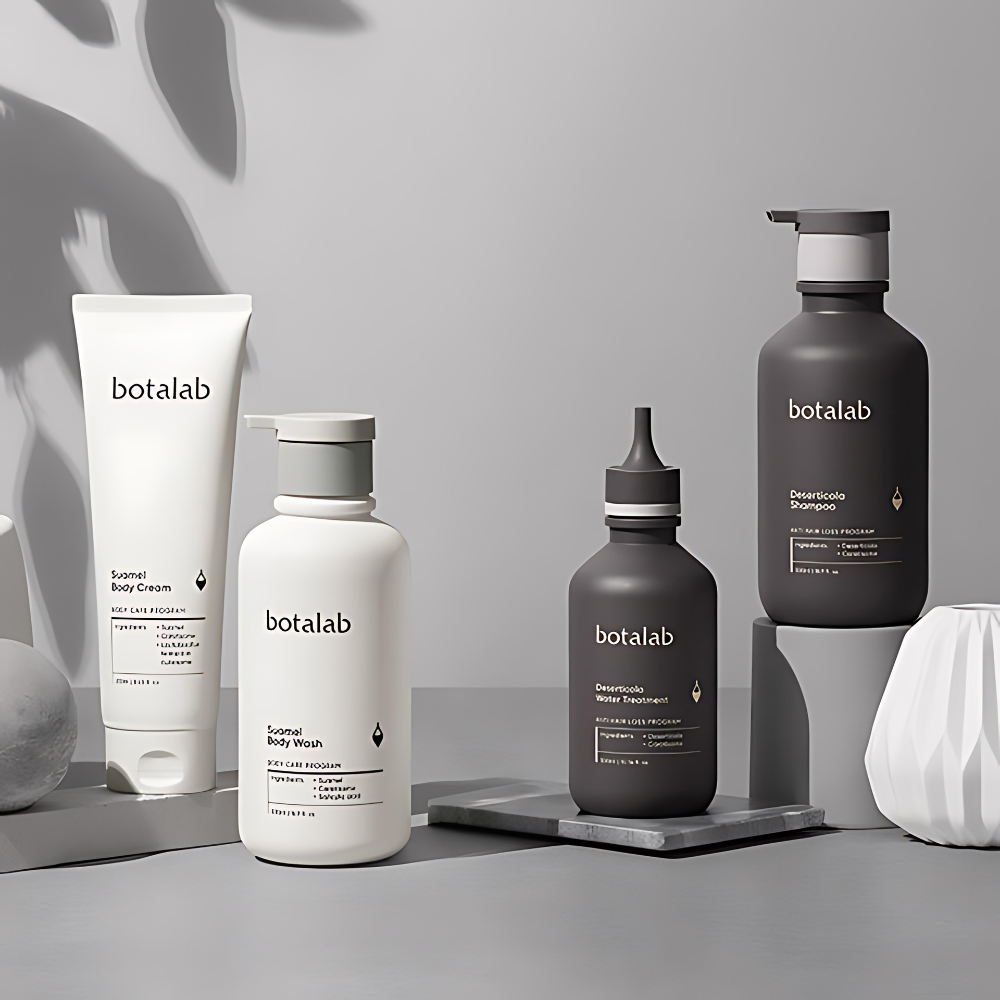 INCELLDERM Botalab All-In-One Package 4 Types: complete skincare set with 4 different products for all skin types.