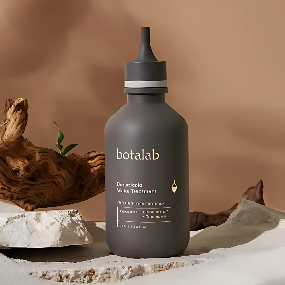 300ml INCELLDERM Botalab Deserticola Water Treatment in a sleek bottle with a blue label.