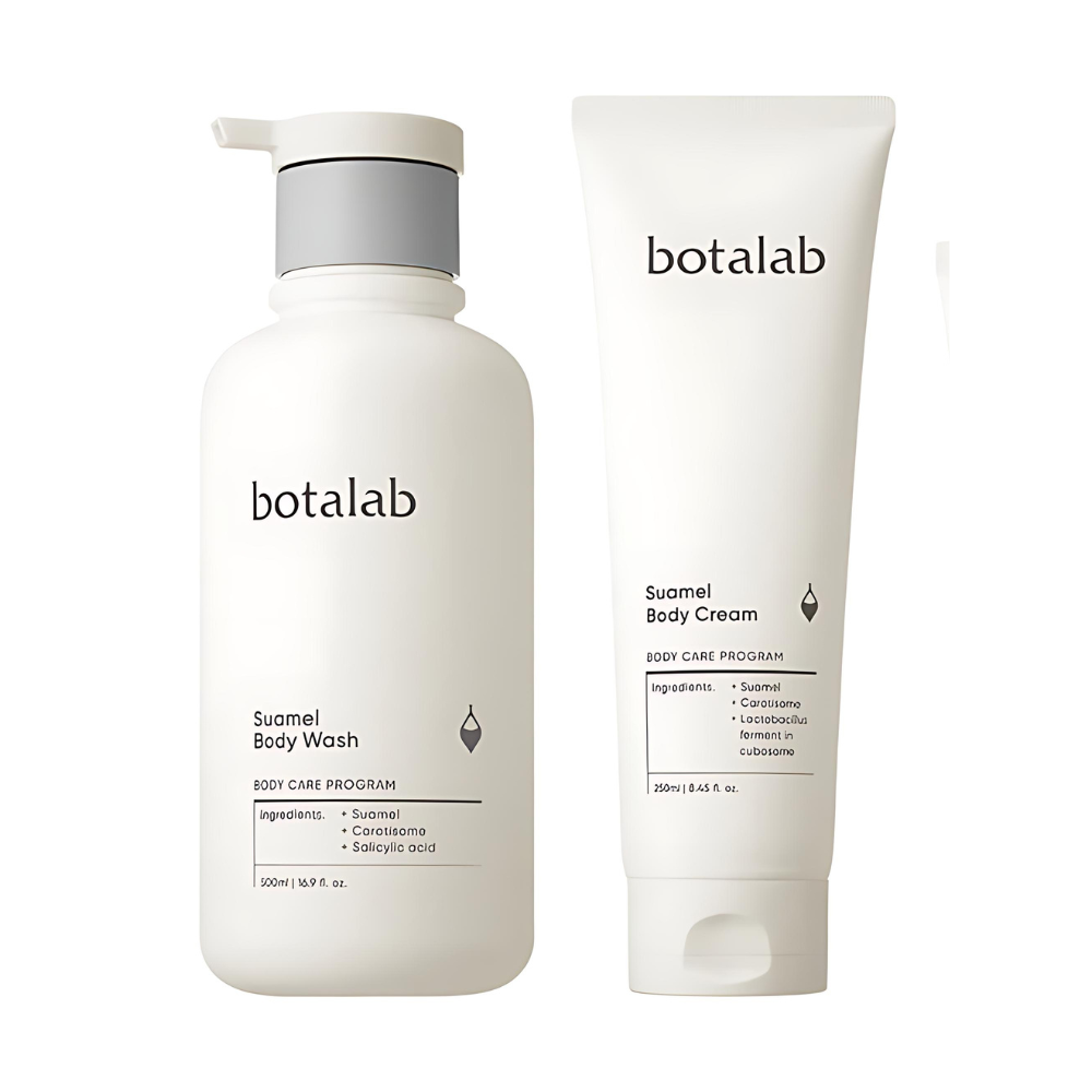 Keep skin smooth and hydrated with the INCELLDERM Botalab Suamel Body Care Set.