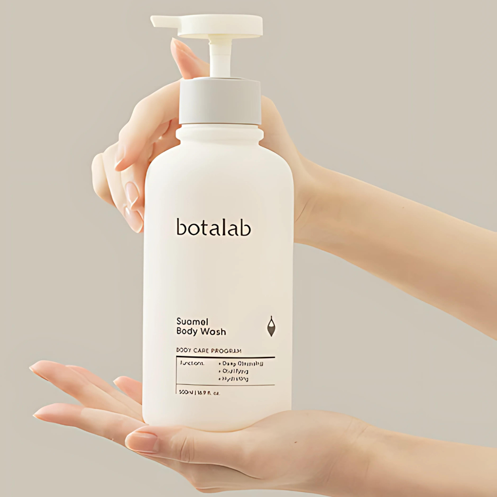 INCELLDERM Botalab Suamel Body Wash - botanical extracts for smooth, hydrated skin.