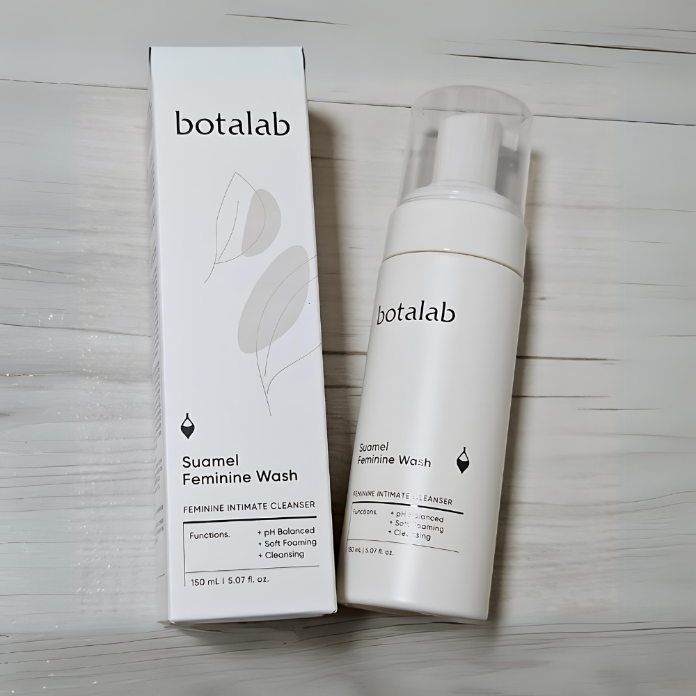 INCELLDERM Botalab Suamel Feminine Wash 150ml - designed for daily use to promote intimate health.