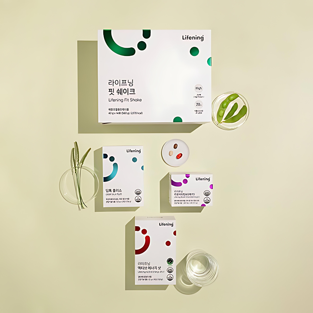 INCELLDERM Lifening First Package: includes skincare essentials for a youthful and radiant complexion.
