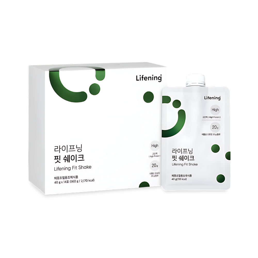 14 packs of INCELLDERM Lifening Fit Shake, each with 40g of the beneficial nutritional supplement.