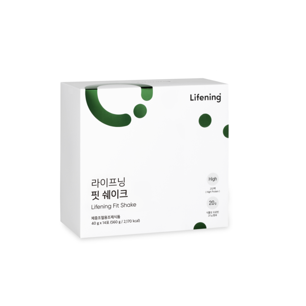 INCELLDERM Lifening Fit Shake 40g * 14 packs, a nutritional supplement for daily use.