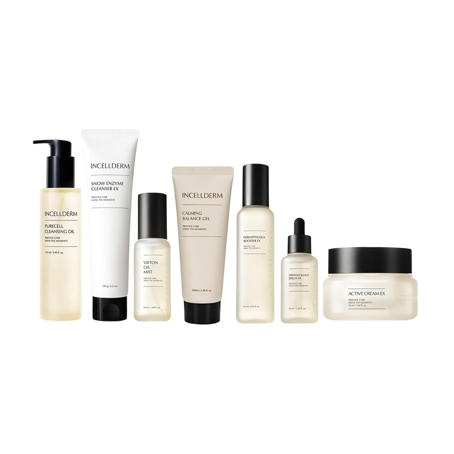 The INCELLDERM Daily Riman Ritual Kit is a skincare set designed for daily use