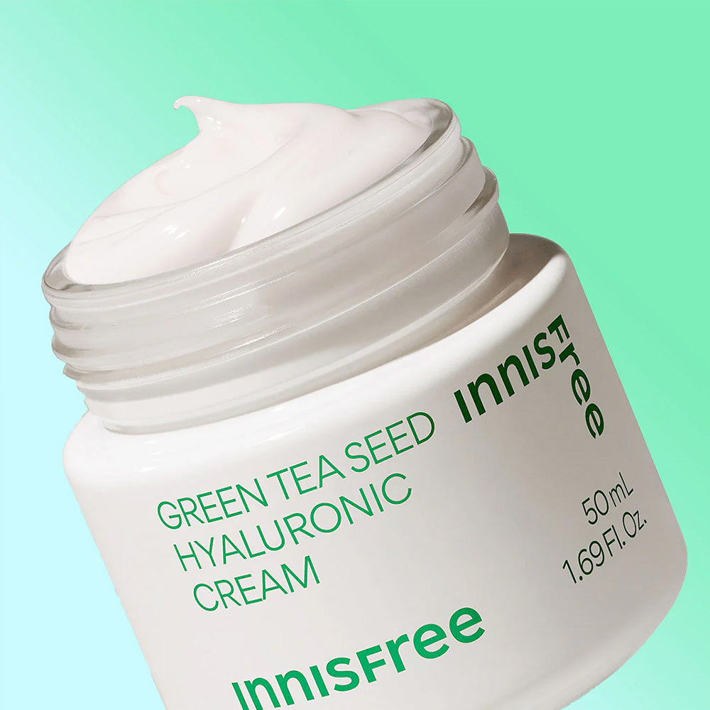 Innisfree Crème hyaluronique de graines de thé vert 50 ml