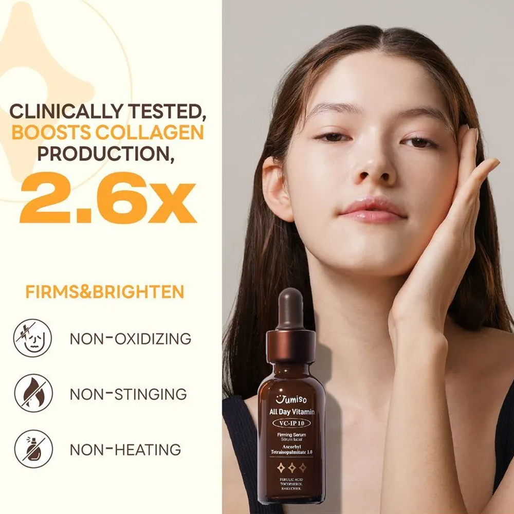 Infused with VC-IP (Ascorbyl Tetraisopalmitate), a stable and effective form of vitamin C, this serum helps to reduce the appearance of fine lines, even out skin tone, and enhance skin elasticity. 