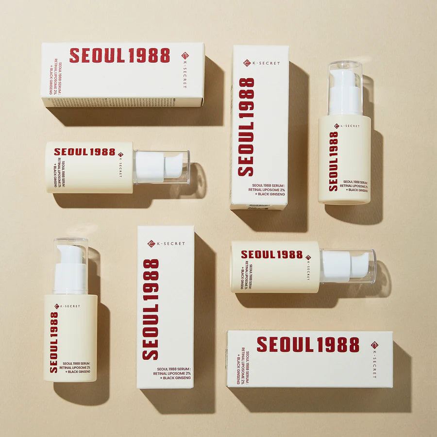 K-SECRET SEOUL 1988 Serum Retinal Liposome 2% + Black Ginseng 30ml