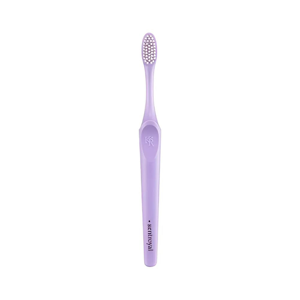 The slim brush head and tapered bristles easily reach tight spaces between teeth, while the ergonomic handle provides a comfortable grip for controlled brushing.