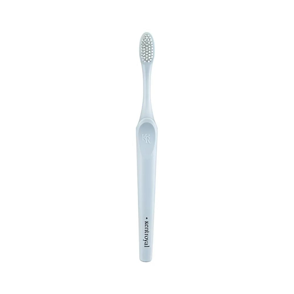 The slim, rounded brush head allows for easy access to hard-to-reach spots, ensuring a thorough clean with each use.