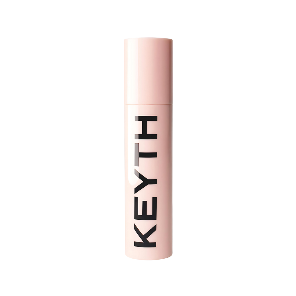 A 50ml bottle of KEYTH Colored Pink Desert Sun Serum with SPF50+ PA++++, designed to protect the skin from harmful UV rays.