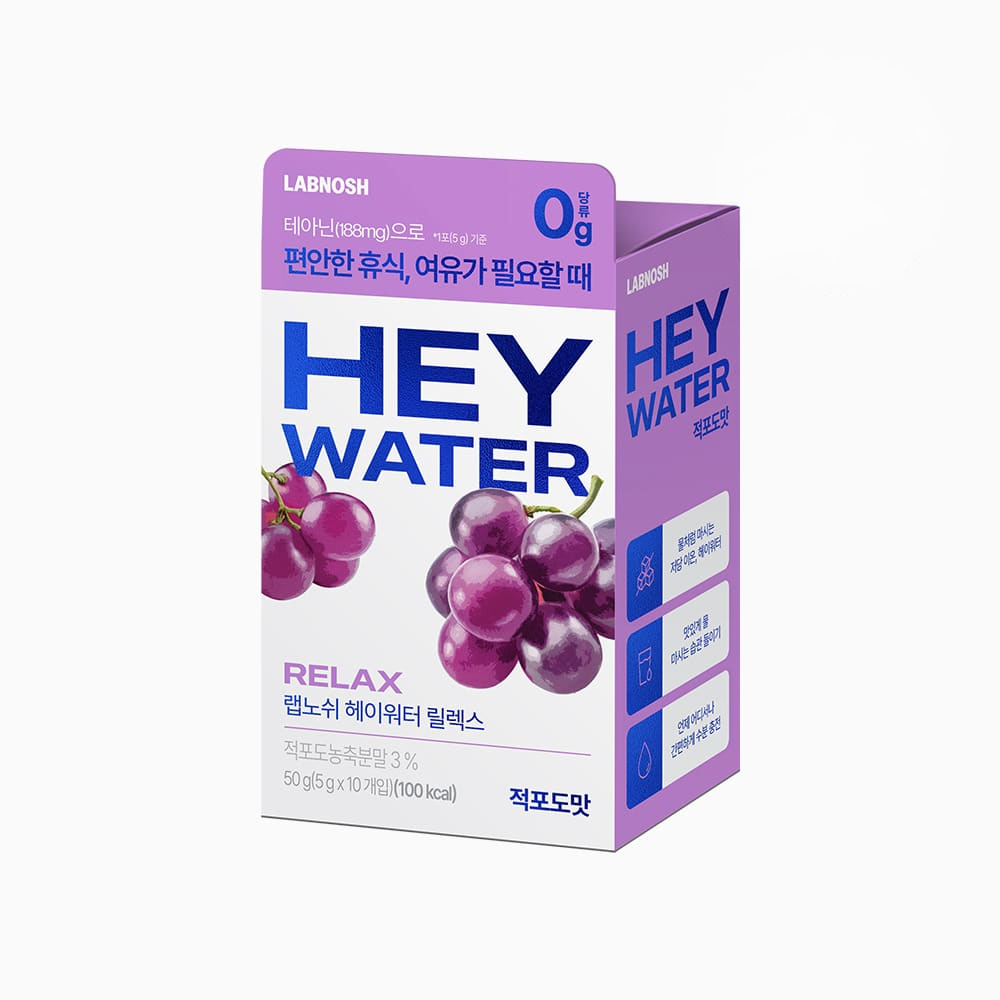 LABNOSH Hey Water 1 BOX(4 Flavor)