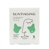 LAPCOS Suntiaging Eye Zone Cooling Golf Patch S, containing 4 patches. These patches are designed to cool and soothe the eye area while targeting signs of aging.