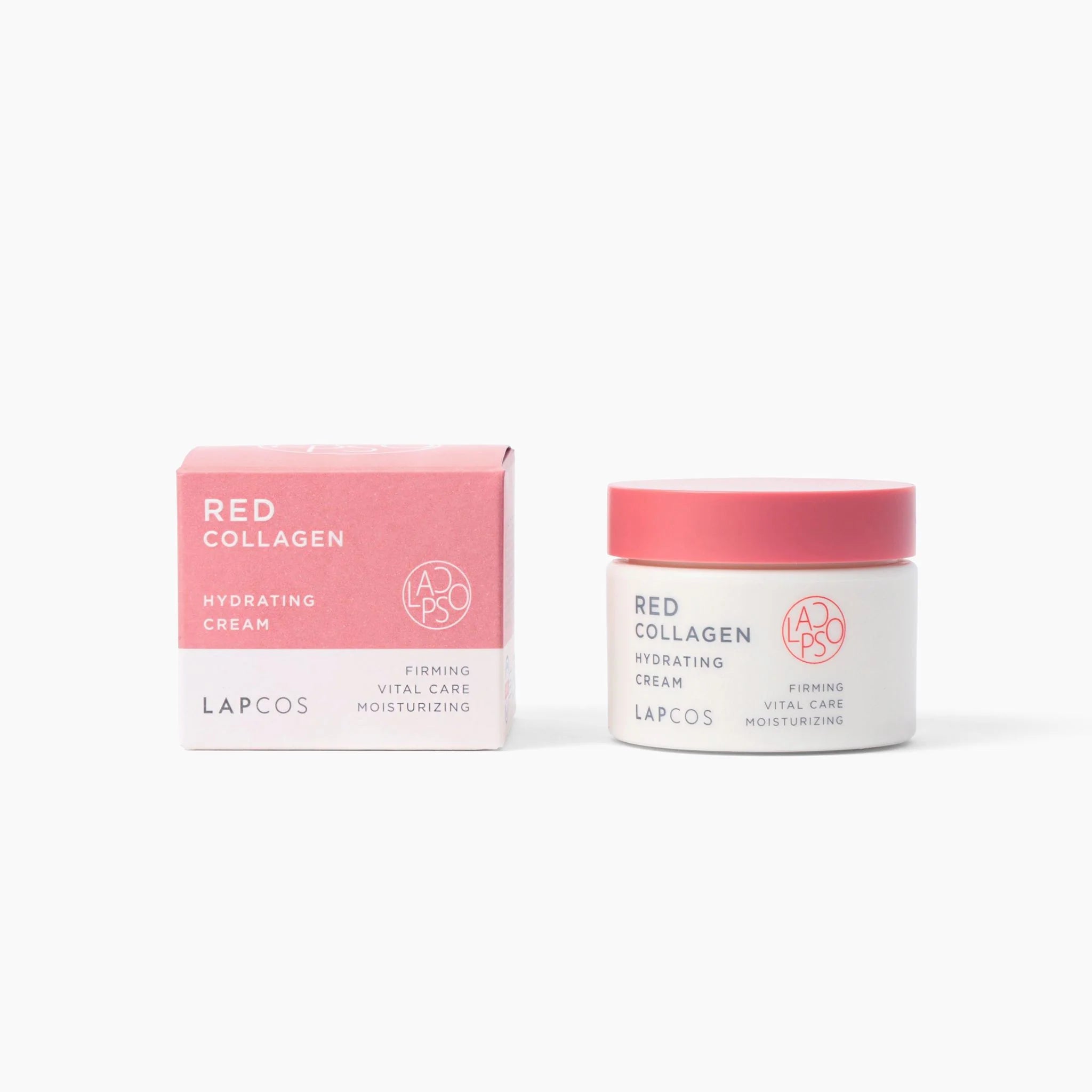 Packaging of the product of LAPCOS Red Collagen Hydrating Cream 50ml