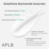 (Mhark) APLB Glutathione Niacinamide Sunscreen 40ml - DODOSKIN