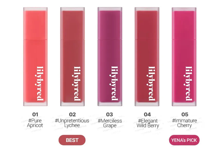 Lilybyred Mood Liar Velvet Tint 4.2g (10 Colors)