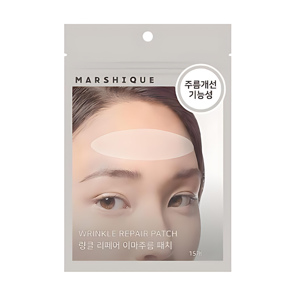 Image of MARSHIQUE Wrinkle Repair Patch 15P, a skincare product designed to reduce wrinkles and fine lines on the skin.