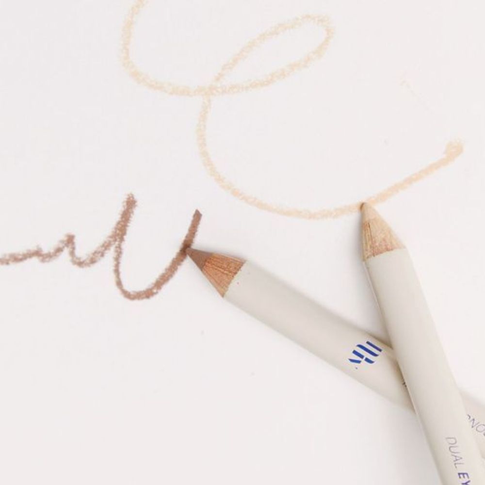  This innovative product combines a concealer and a brightener in one pencil, making it ideal for both concealing imperfections and adding subtle brightness to the eyes.