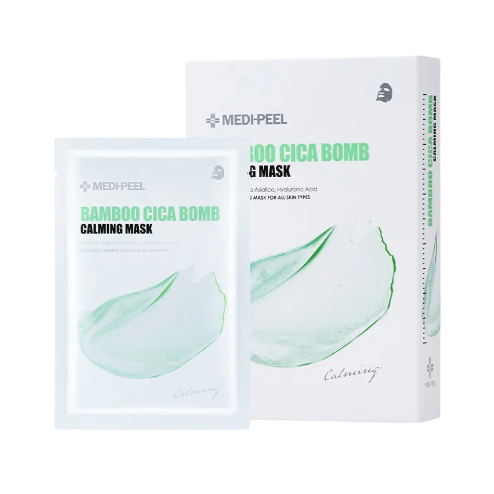 MEDI-PEEL Bamboo Cica Bomb Calming Mask 10ea