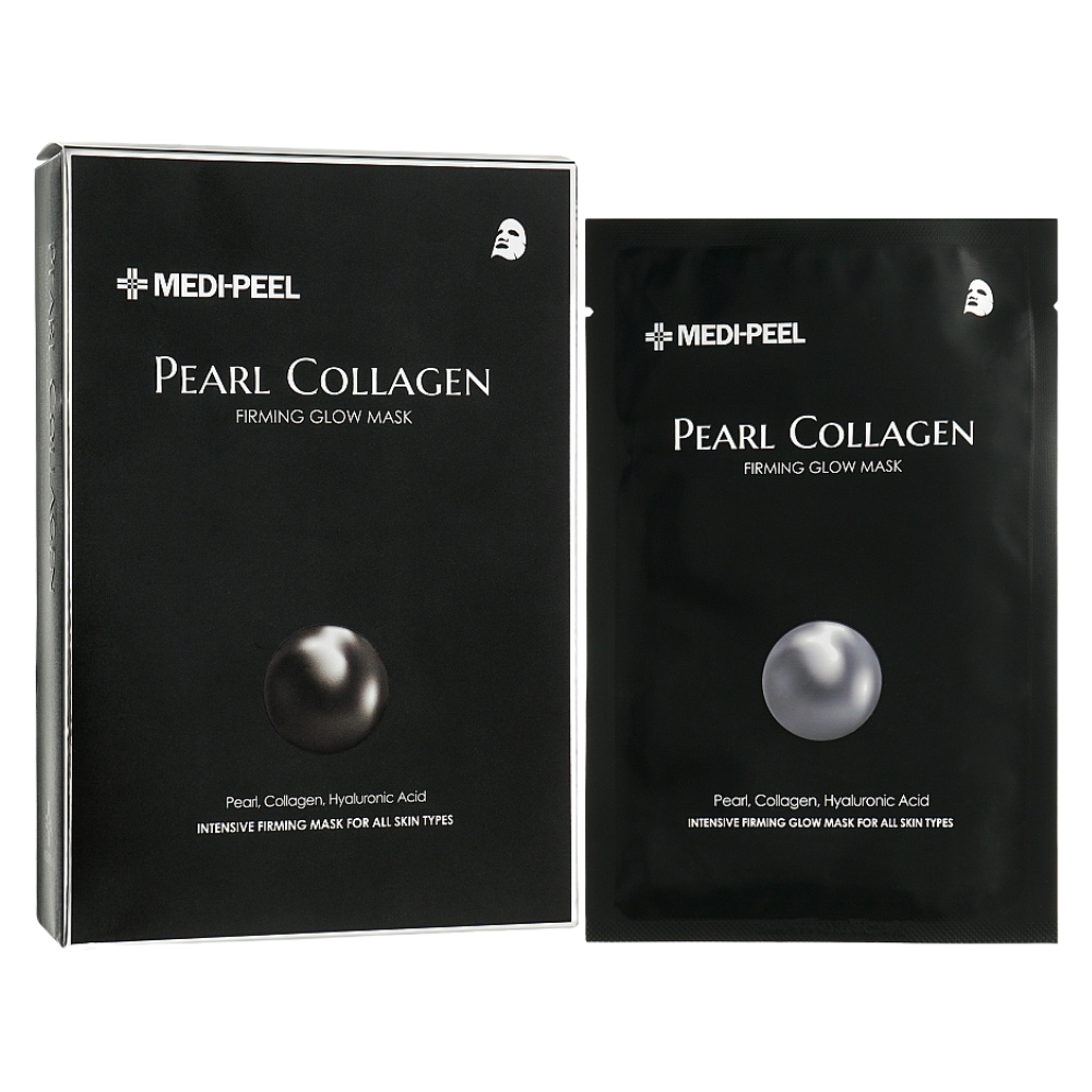 MEDI-PEEL Pearl collagen Firming Glow Mask 10ea x 25ml