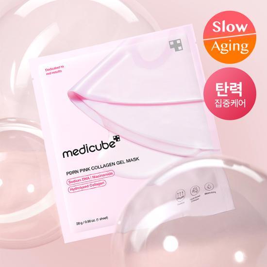 MEDICUBE PDRN Pink Collagen Gel Mask Sheet 28g x 5ea