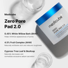 'MEDICUBE Zero Pore Pad 20g' - A 20g container of MEDICUBE Zero Pore Pad 2.0, featuring 70 pads for effective skincare treatment.