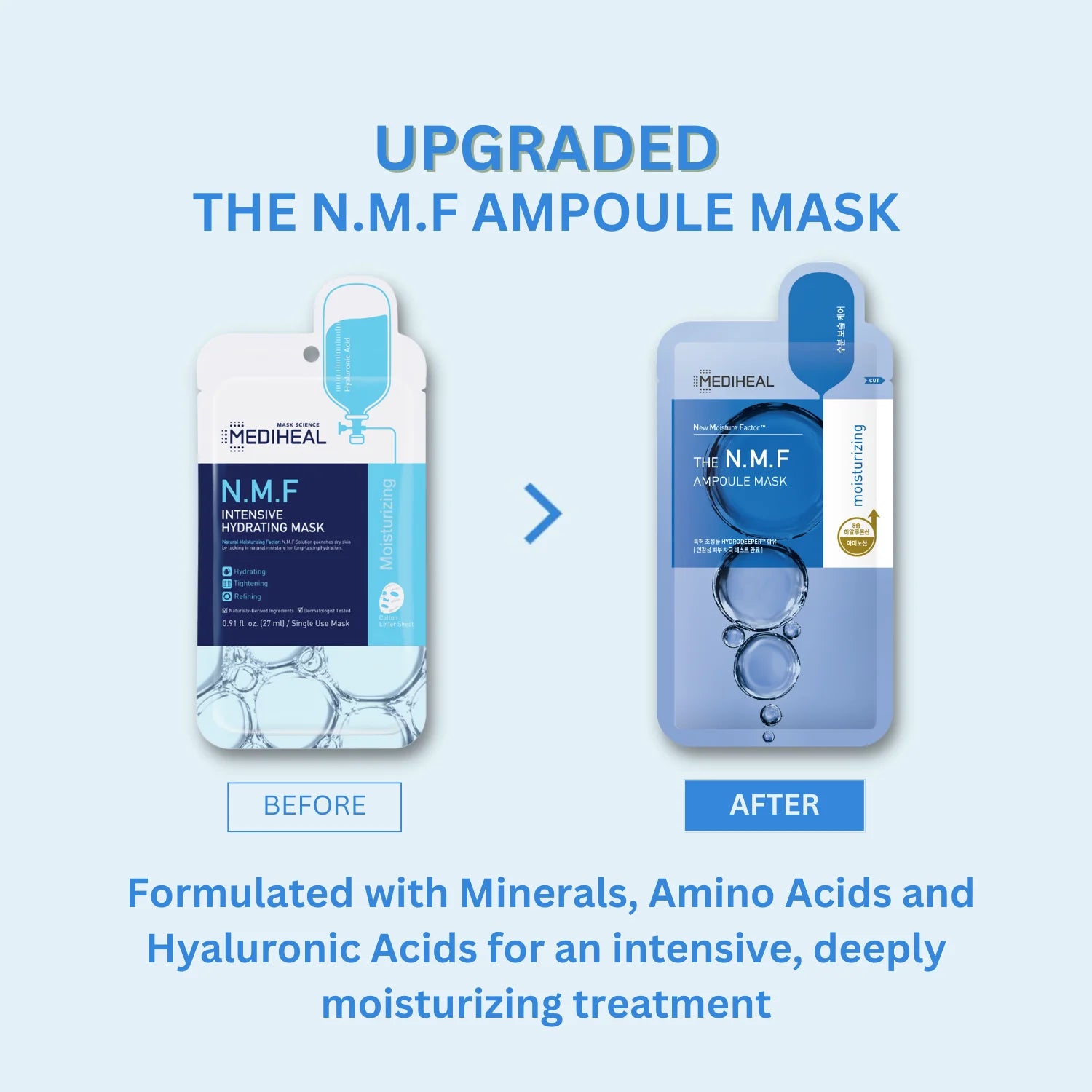 MEDIHEAL THE N.M.F Ampoule Mask 27ml 10ea