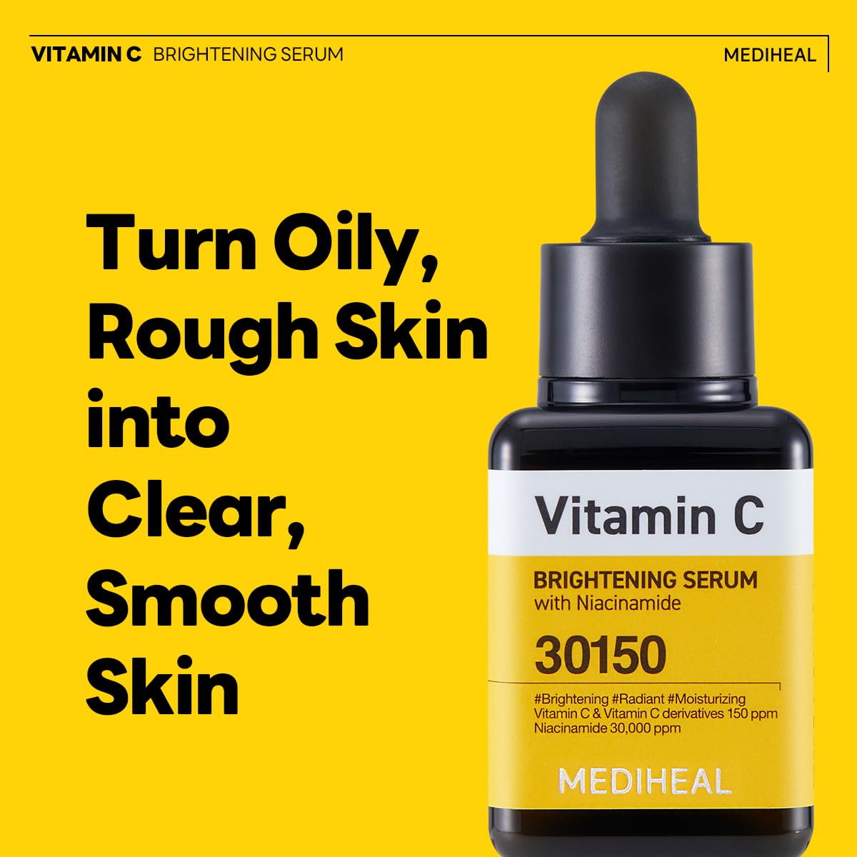 MEDIHEAL Vitamin C -Aufheller -Serum mit Niacinamid 100 ml