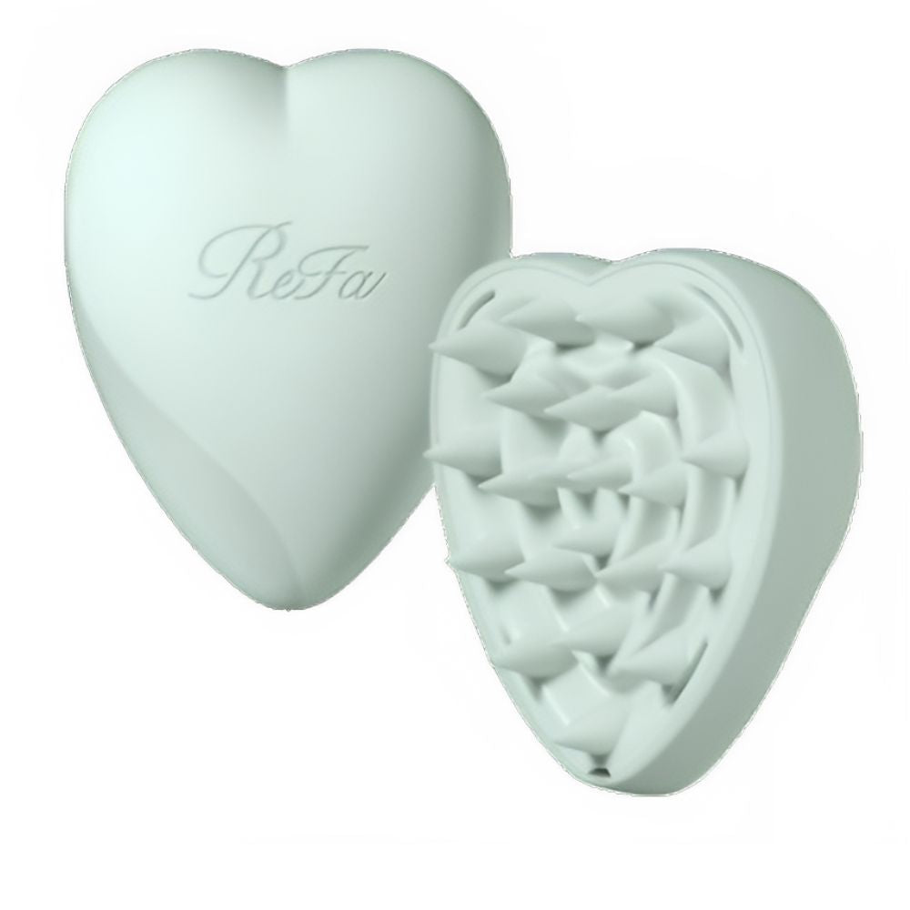 ReFa Heart Brush For Scalp in Mat Mint