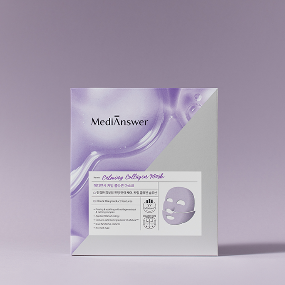 MediAnswer Calming Collagen Mask Sheet 37g*5ea