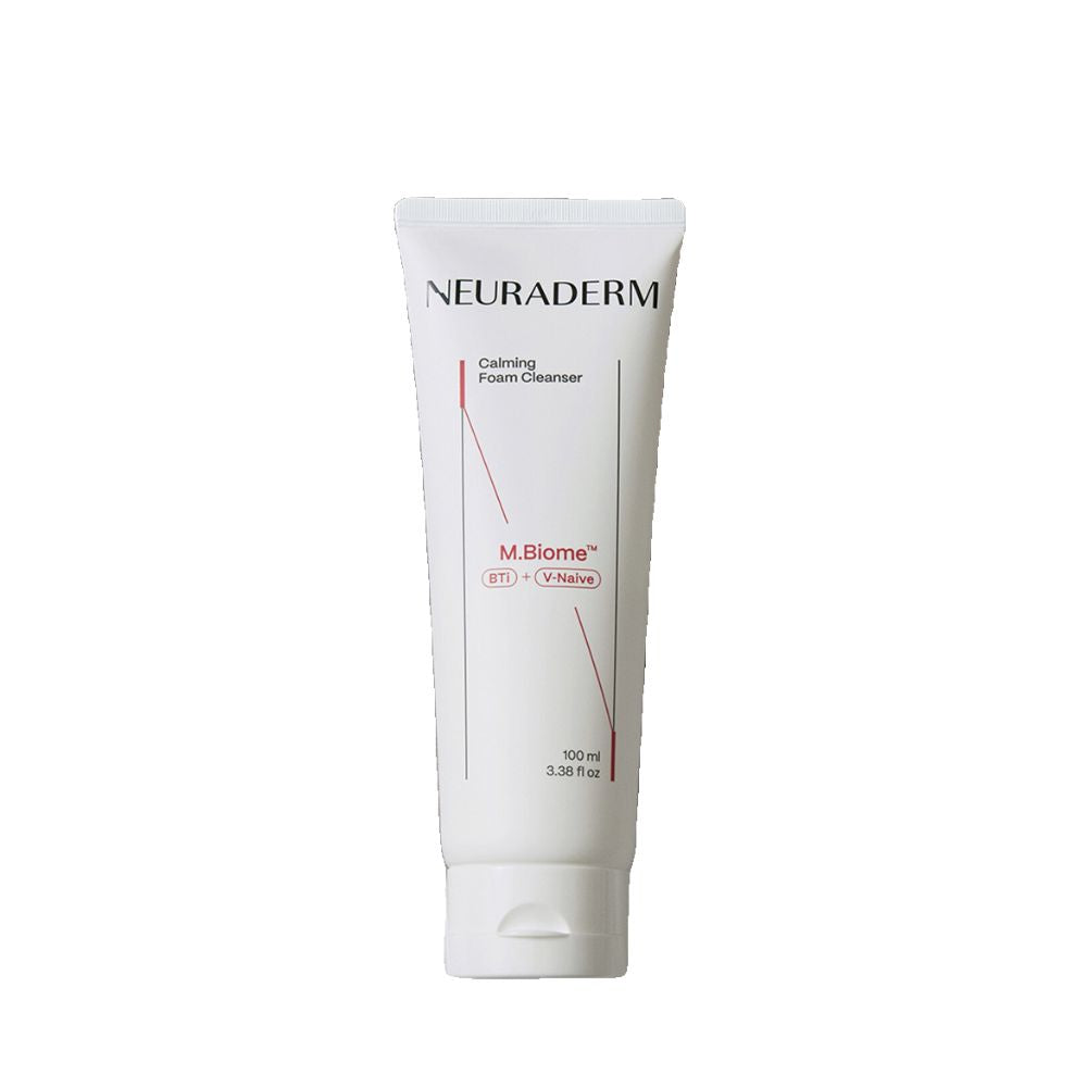 The Medytox NEURADERM Calming Foam Cleanser 100ml is a gentle, soothing cleanser designed to calm and balance sensitive skin.