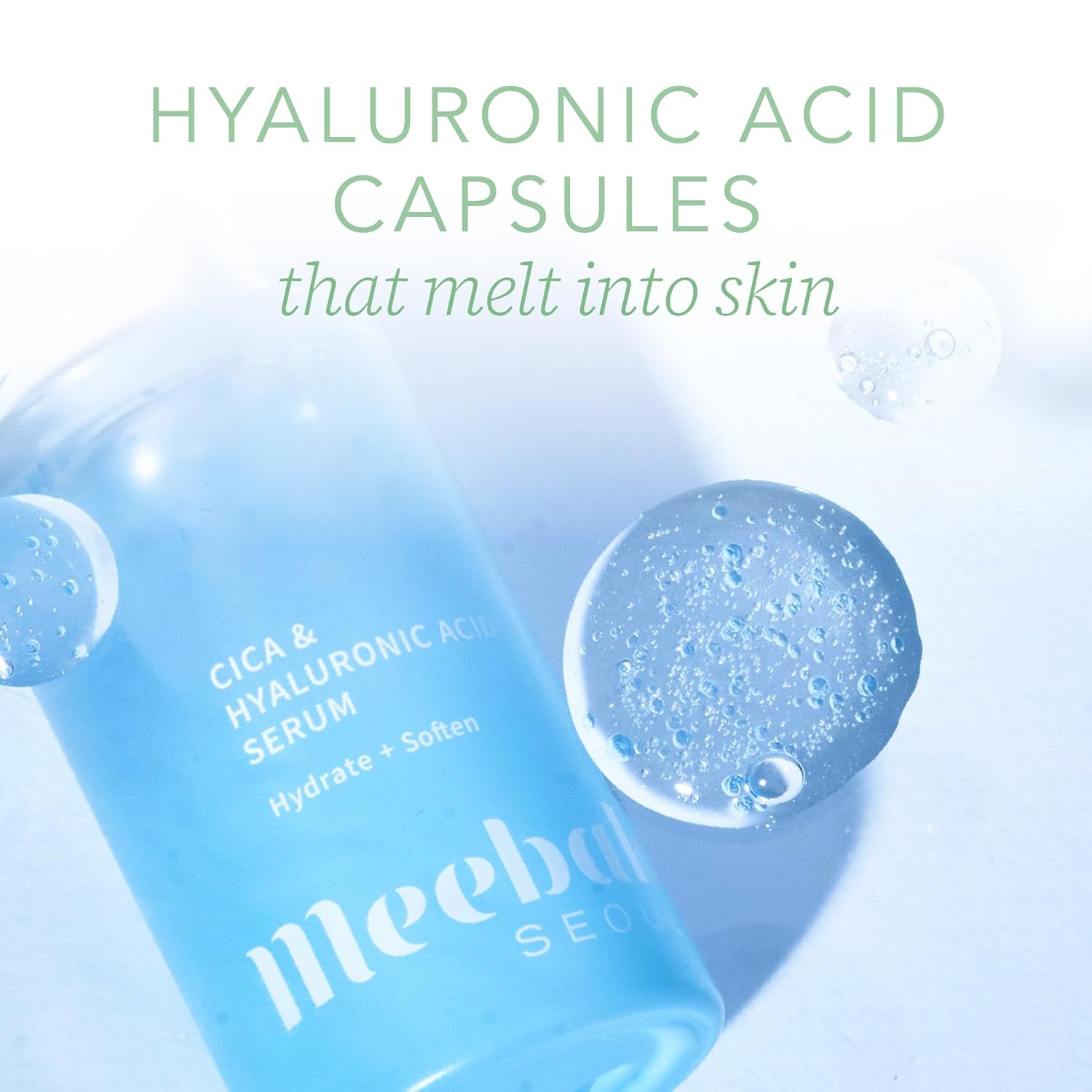 Meebak Cica & Hyaluronic Acid Serum 30ml