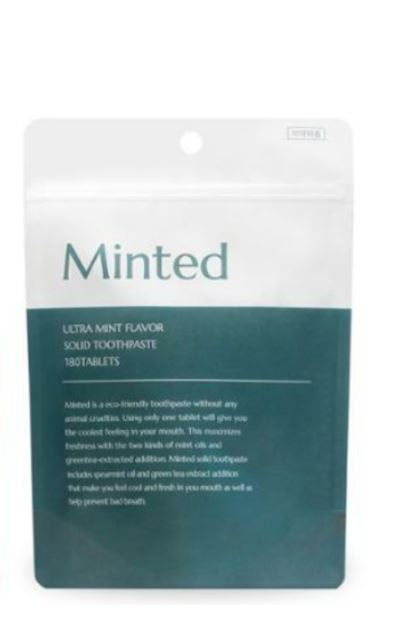 Minted Premium Solid Toothpaste 90 / 180 Tablets