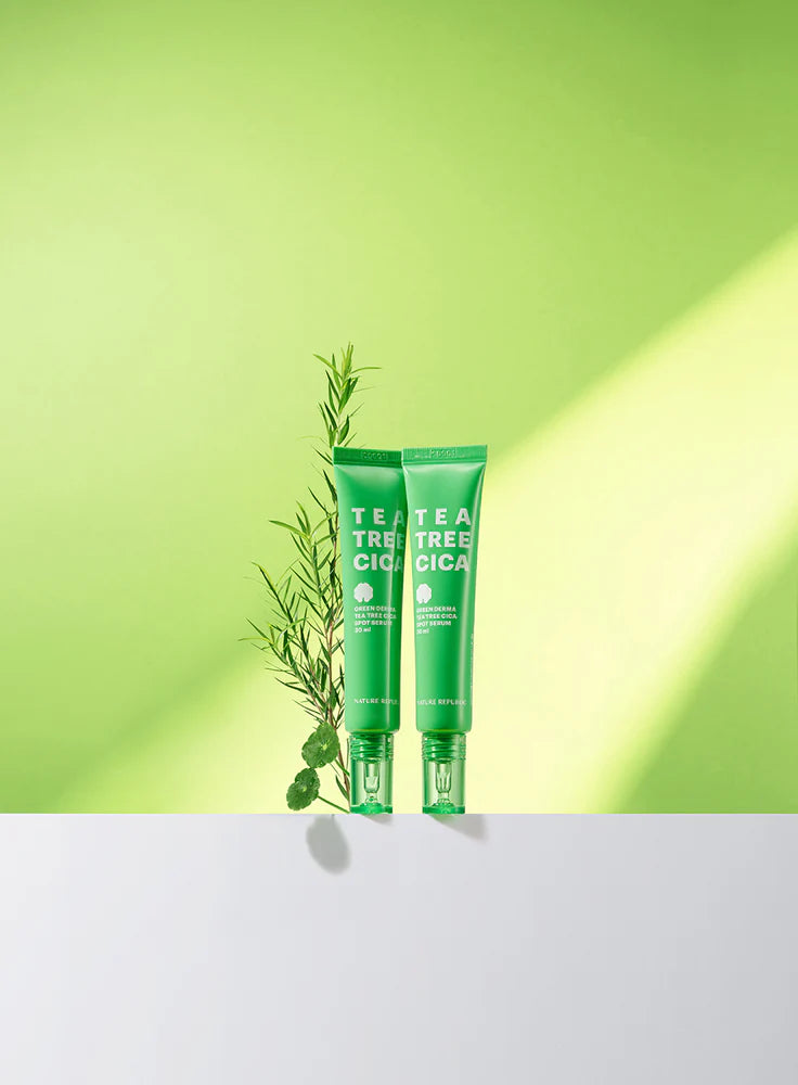 Nature Republic Green Derma Tea Tree Cica Spot Serum 30ml - DODOSKIN